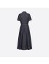 [DIOR] Mid Length Short Sleeved Dress 152R10A3440_X5712