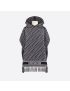 [DIOR] Oblique Hooded Poncho 14CDO370I901_C540