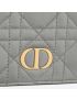 [DIOR] Caro Compact Zipped Wallet S5032UWHC_M41G