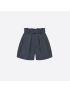 [DIOR] Belted Shorts 217P46A3665_X5687