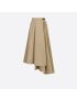 [DIOR] Asymmetric Long Skirt 257J31A3332_X1700