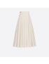 [DIOR] Buttoned Mid Length Skirt 257J98A3125_X0810