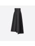 [DIOR] Asymmetric Mid Length Skirt 251J51A1030_X8700