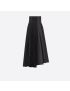 [DIOR] Asymmetric Mid Length Skirt 251J51A1030_X8700