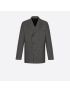 [DIOR] Micro Houndstooth Workwear Jacket 113C278A4994_C980