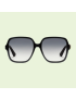 [GUCCI] Rectangular frames sunglasses 706689J07401012