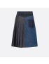 [DIOR] Pleated Skirt 222J55A3510_X5889