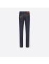 [DIOR] Christian Dior Atelier Long Slim Fit Jeans 213DS13AY505_C582