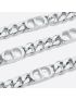 [DIOR] CD Icon Thin Chain Link Necklace N1574HOMMT_D000