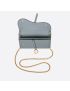 [DIOR] Long Saddle Wallet with Chain S5614CBAA_M81B