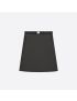 [DIOR] Belted Short Skirt 227J70A2829_X9000