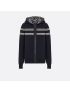 [DIOR] Reversible Zipped Cardigan with Hood 054G12AM055_X5820