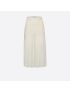 [DIOR] Mid-Length Pleated Skirt 841J50A8810_X0300