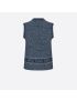 [DIOR] Sleeveless Sweater 054T01AM303_X5686