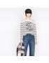 [DIOR] Mariniere Embroidered Sweater 214S22BM002_X0884