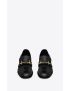 [SAINT LAURENT] solferino penny slippers in smooth leather 71102725NCC1000