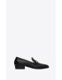 [SAINT LAURENT] solferino penny slippers in smooth leather 71102725NCC1000