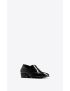 [SAINT LAURENT] solferino penny slippers in patent leather 711018AAAES1000