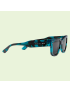 [GUCCI] Rectangular frame sunglasses 706697J07404612