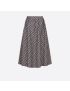 [DIOR] Mid Length Skirt 127J24A2970_X5803