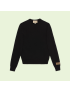 [GUCCI] Cashmere jumper with  patch 694749XKCD31152