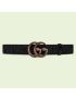 [GUCCI] Belt with Double G snake buckle 7100989AAAC1054