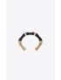 [SAINT LAURENT] bamboo open cuff bracelet 705759Y15219365