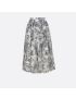 [DIOR] Mid Length Skirt 211J65A3802_X0861