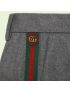 [GUCCI] Wool flannel trousers 698813Z8A171100