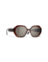 [CHANEL] Round Sunglasses A71482X02153S6483