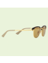 [GUCCI] Rectangular sunglasses with interchangeable frame 706751I33308023