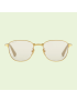 [GUCCI] Rectangular sunglasses with interchangeable frame 706751I33308091