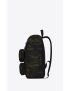 [SAINT LAURENT] city multi pocket backpack in smooth leather and nylon 437110GT57Z3076