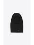 [SAINT LAURENT] ribbed balaclava in cashmere 7098223Y2051000