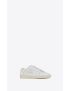 [SAINT LAURENT] sl 08 low top sneakers in smooth leather 711246AAASW9030