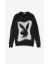 [SAINT LAURENT] playboy sweater in mohair 709973Y75SA1095