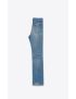 [SAINT LAURENT] clyde jeans in long beach blue denim 705103YE8634472