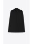 [SAINT LAURENT] tuxedo cape in wool felt 714820Y2F591001