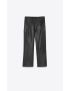 [SAINT LAURENT] pleated pants in lambskin 699774YCIU21000