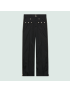 [GUCCI] Nylon canvas trousers with zip detail 710432ZAHLW1000
