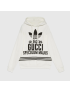 [GUCCI] adidas x  hooded cotton sweatshirt 717427XJEXK9095