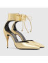 [GUCCI] Womens high heel metallic pump 717159U8V008009