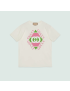 [GUCCI] vintage logo print T shirt 717422XJEWF9095