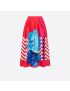 [DIOR] Mid Length Pleated Skirt 221J96A3055_X3876