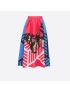 [DIOR] Mid Length Pleated Skirt 221J96A3054_X4875