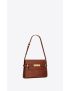 [SAINT LAURENT] manhattan small shoulder bag in crocodile embossed leather 675626AAAOH2591