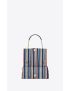 [SAINT LAURENT] jamie medium chain bag  carre rive gauche  in printed striped silk 515821FAAM01077