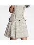 [LOUIS VUITTON] Raw Tweed Skater Dress 1A9XLT