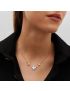 [LOUIS VUITTON] Idylle Blossom XL Necklace, 3 golds and diamonds Q93541