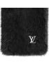 [LOUIS VUITTON] Monogram Reverse Fur Scarf M75891